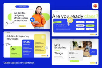 Online Education PowerPoint Template